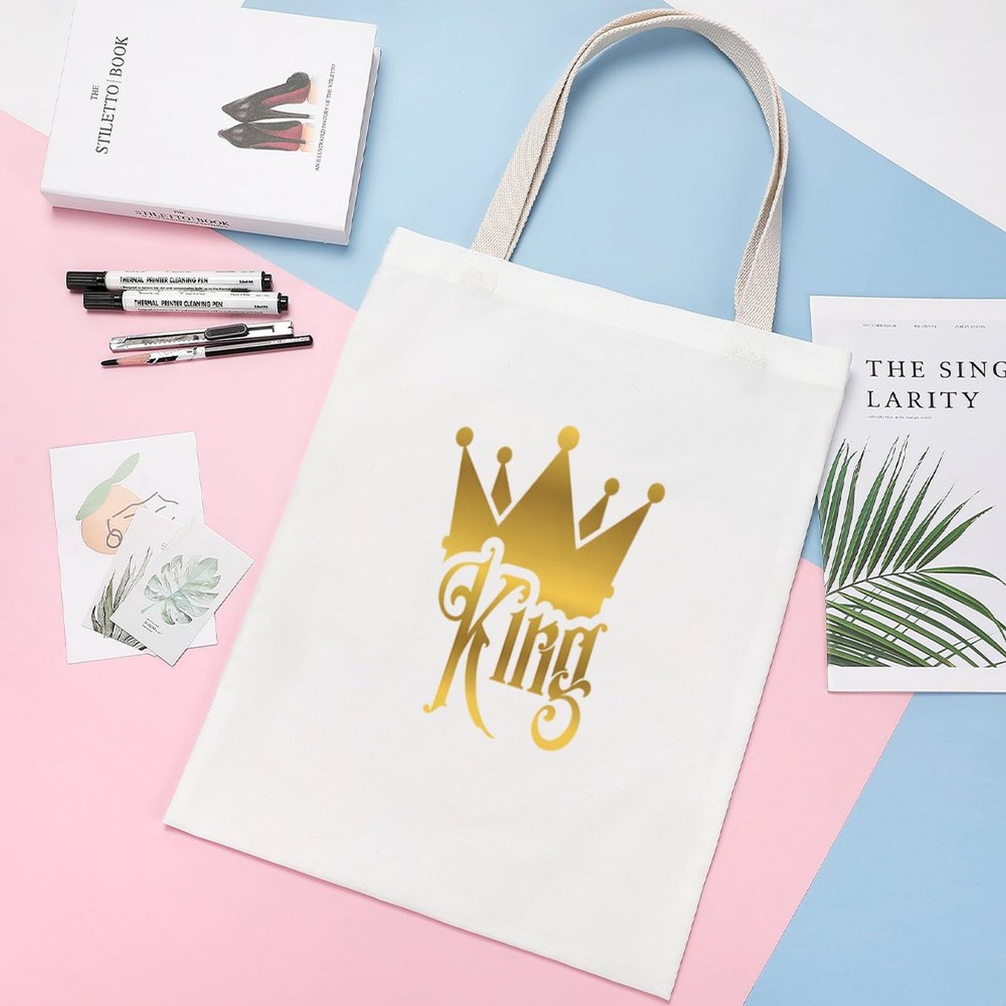 Tote Canvas Bag (Dual-sided Printing)