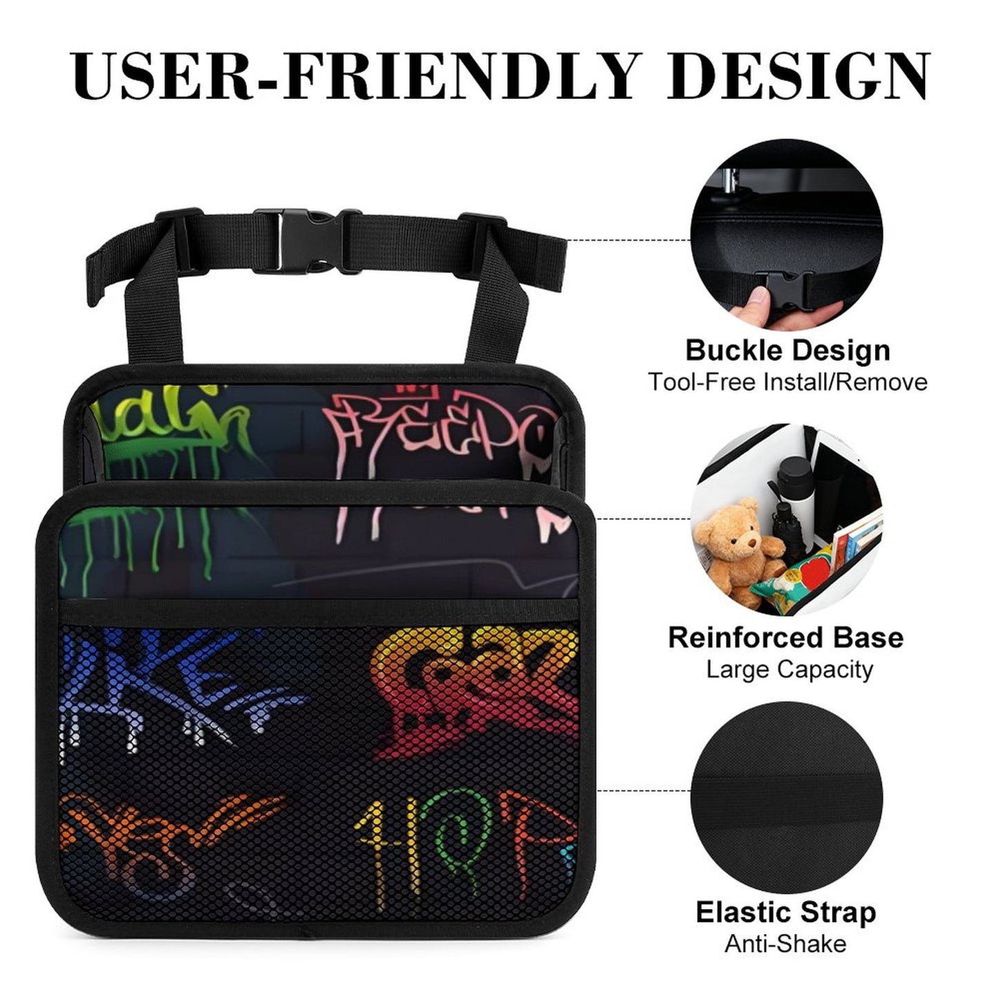Car Seat Storage Bag(All-Over Printing)