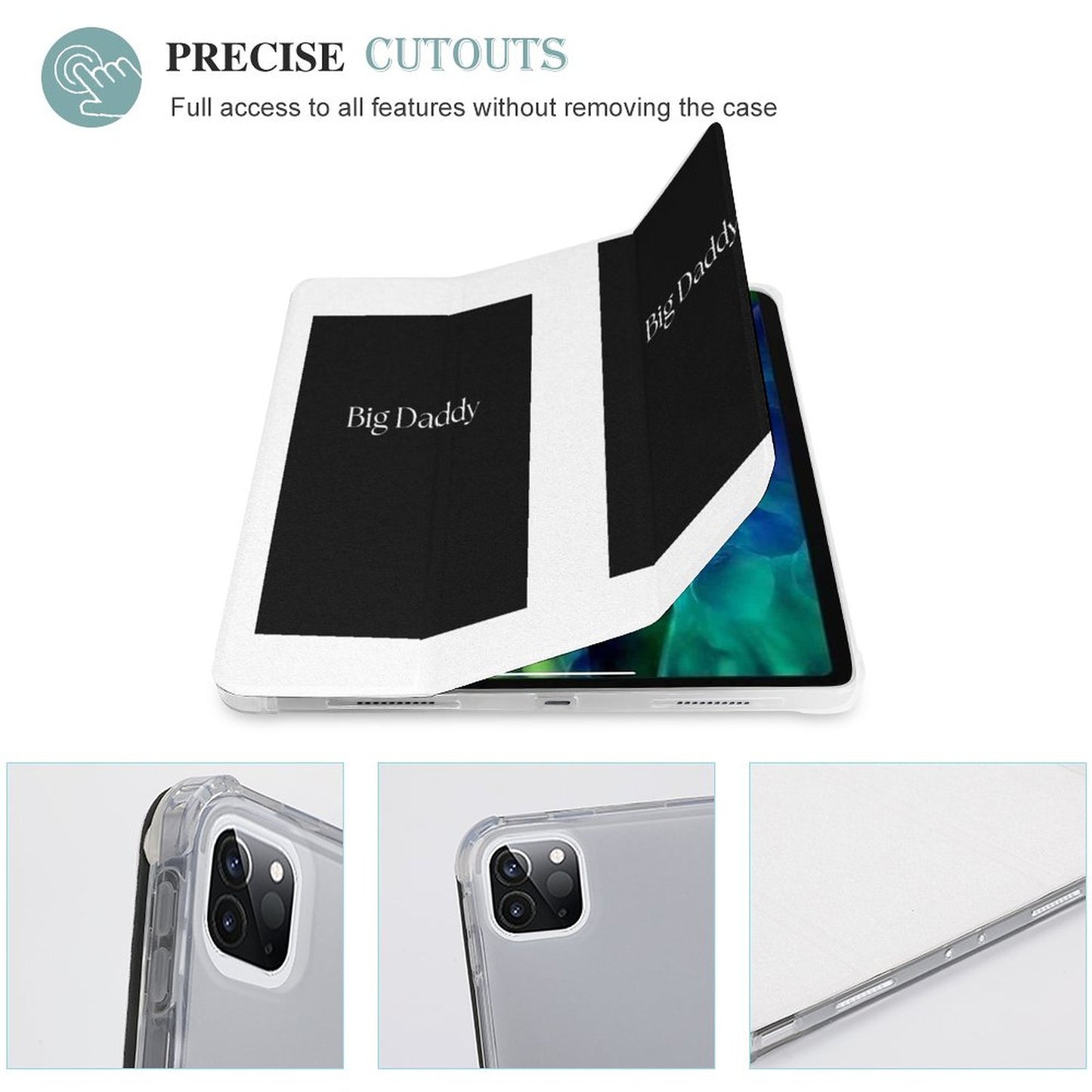 Folding iPad Case for Full Protection 12.9" iPad