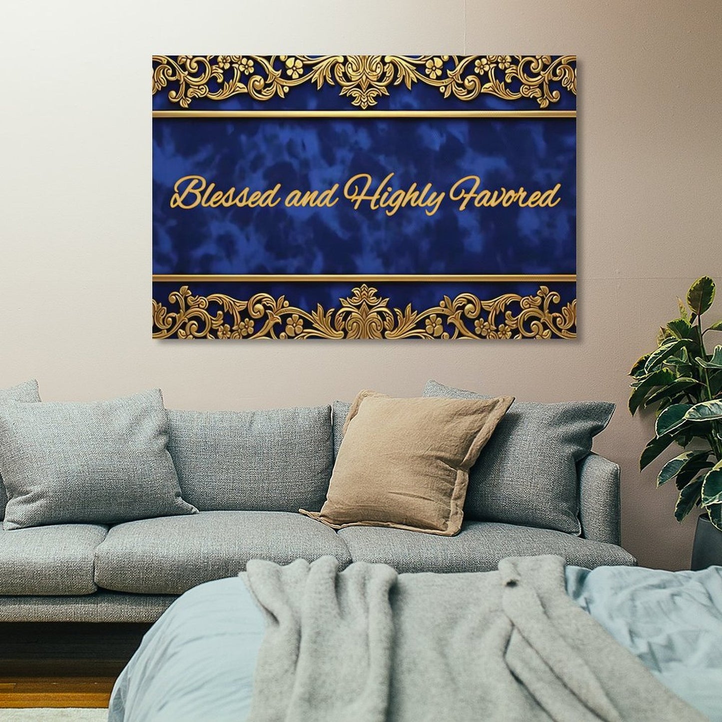 Hanging Poster (Horizontal 3:2)-12x18 inch/ 8x12 inch