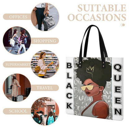 Leather Handbag(One-sided Printing)