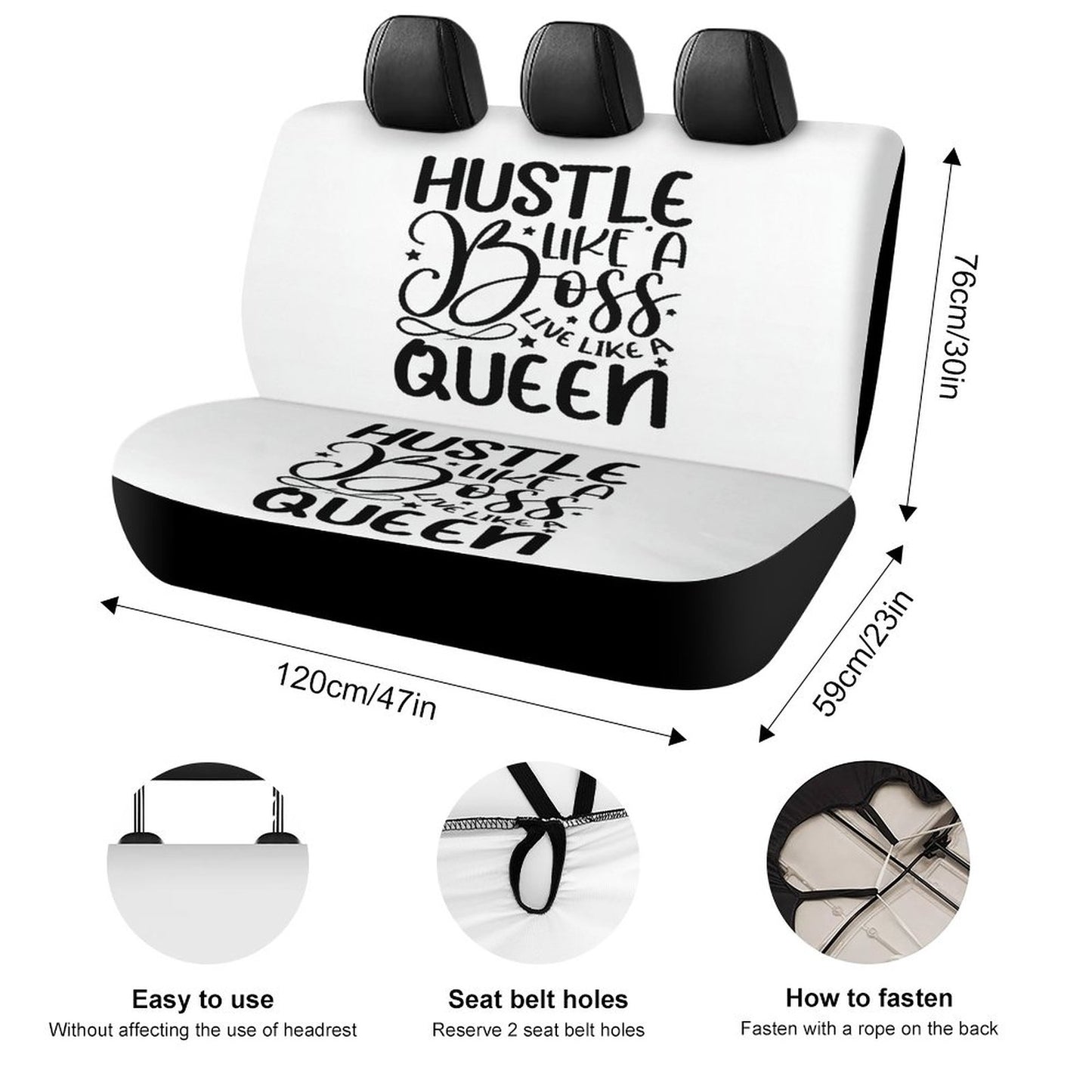 Back Seat Cover for Cars