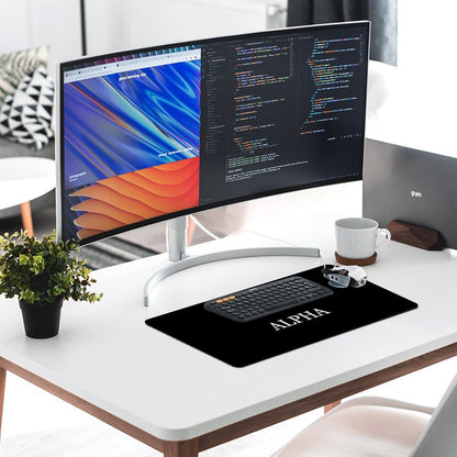 Large Desk Pad Protector without Stitched Edges-12''×24''/ 30x60cm
