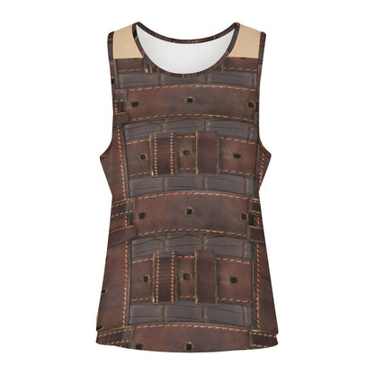 RUGGED LEATHER BUCKLE Women's Tank Top