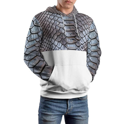 230gsm Men's Cool Hoodie with Double-layer Cap (All-Over Printing)