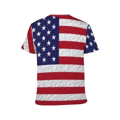 AMERICA Women's Short Sleeve Shirt-SMALL-4XL