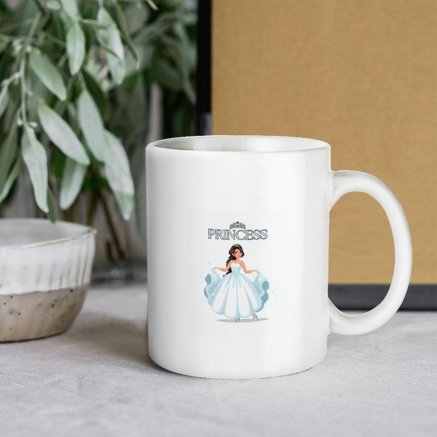 White Mug Printing (Partial Printing)