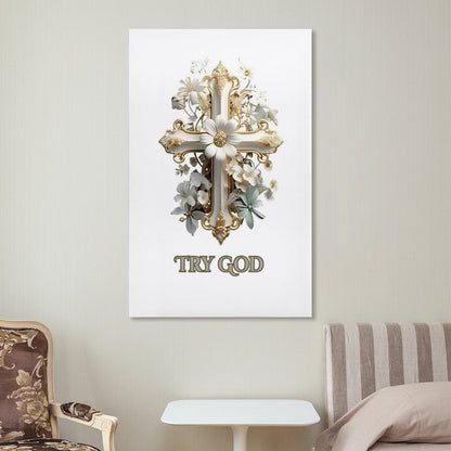 Unframed Art Prints (Vertical 2:3)-8x12 inch/12x18 inch-TRY GOD