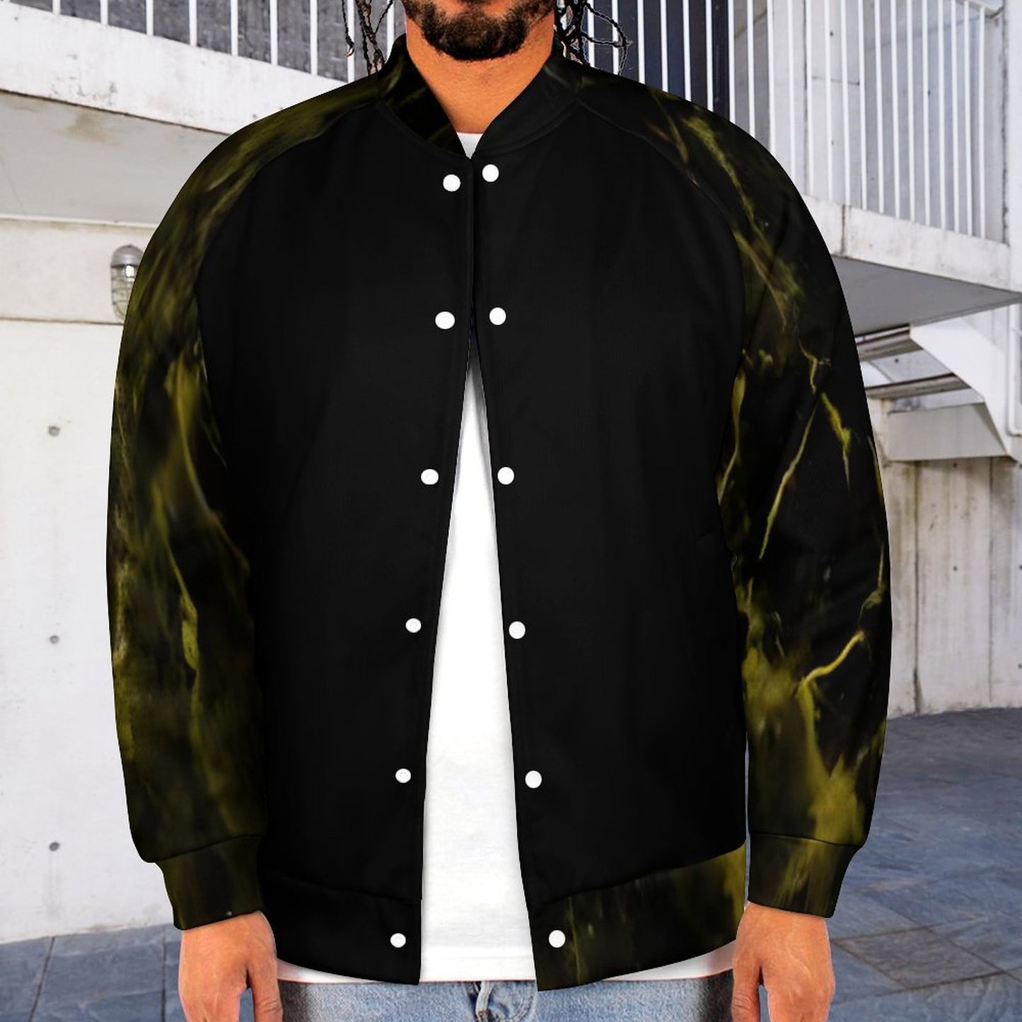 Men's Baseball Jacket (All-Over Printing)