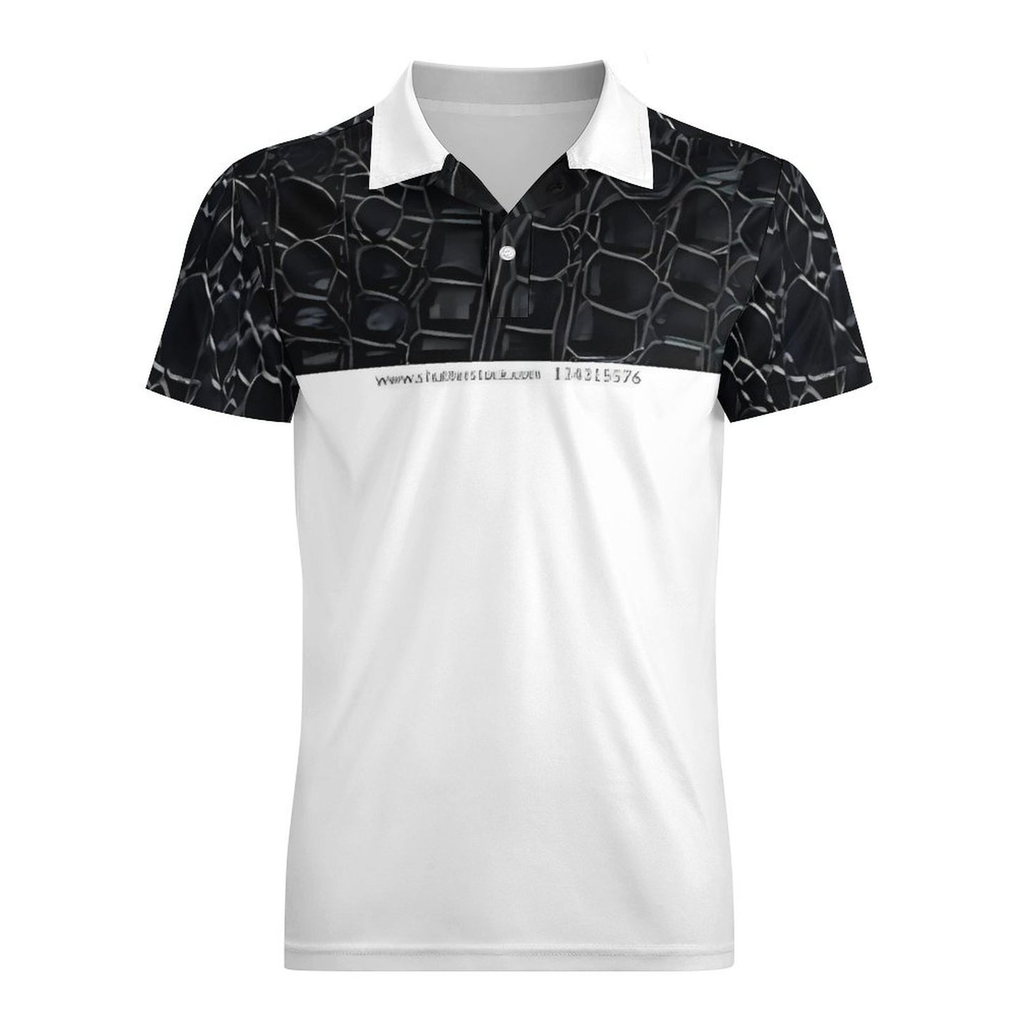 Short Sleeve Men's POLO T-shirt (All-Over Printing)