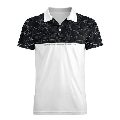Short Sleeve Men's POLO T-shirt (All-Over Printing)