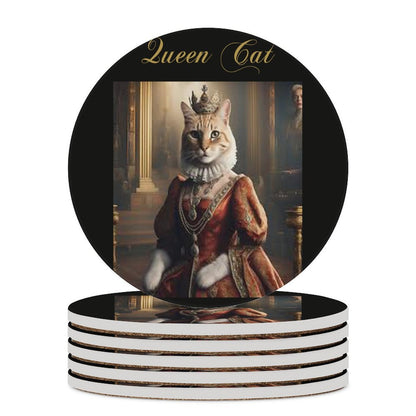 Round Ceramic Coaster
