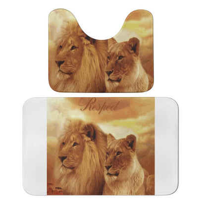 Coral Velvet Floor Mat Set of 2-19.7"x31.5"