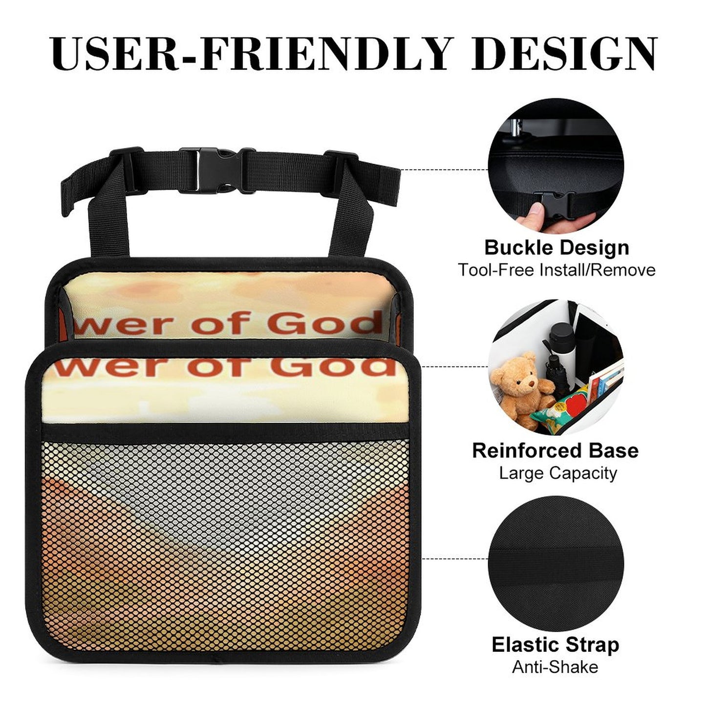 Car Seat Storage Bag(All-Over Printing)