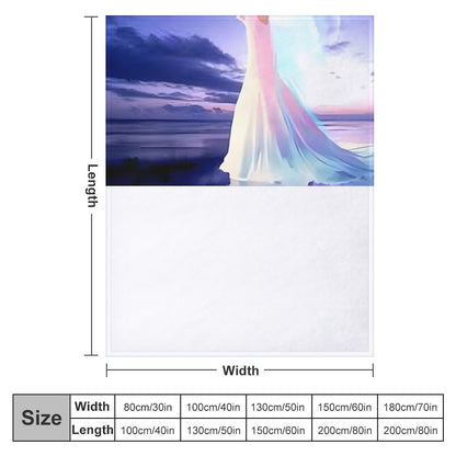 280gsm Flannel Blanket-50"x60" (Dual-sided Printing)