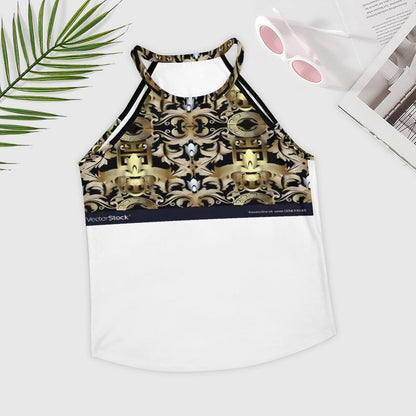 Custom Crewneck T-Shirts YK-DTG 150GSM All-Over Printing Tees