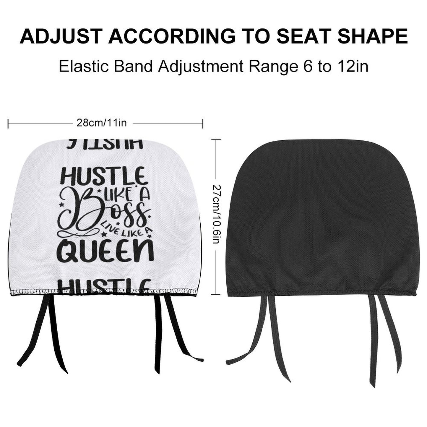 Custom Car Headrest Covers
