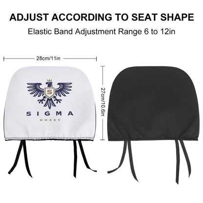 Custom Car Headrest Covers