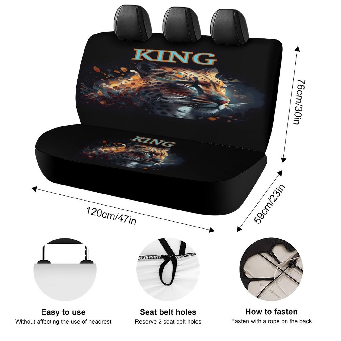 Back Seat Cover for Cars