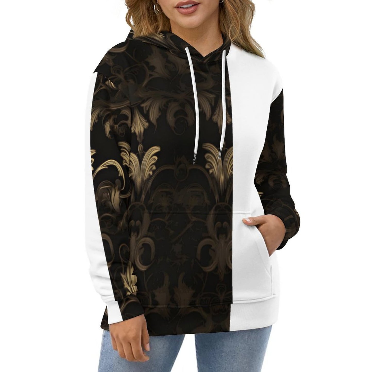 230gsm Men's Cool Hoodie with Double-layer Cap (All-Over Printing)