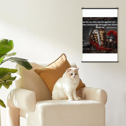 Canvas Hanging Poster with Scrolls-16"x24"/ 40x60cm