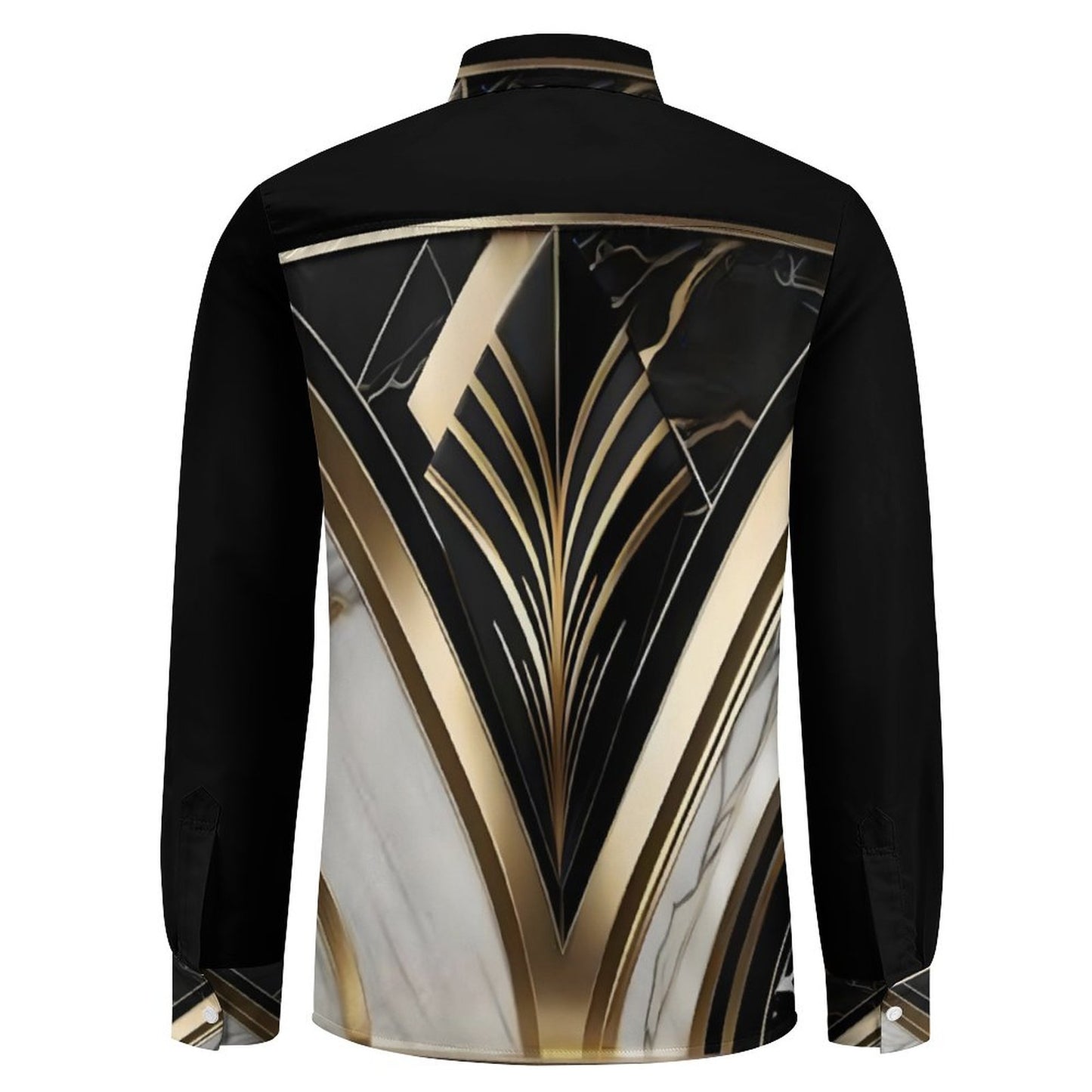 Men's Long Sleeve Shirt with Pocket LS (All-Over Printing)