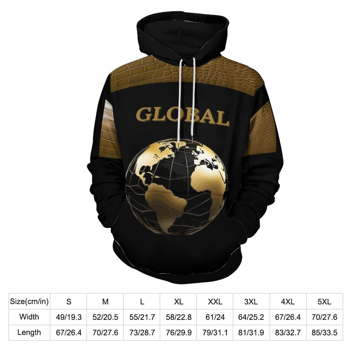 230gsm Lady Hoodie with Double-layer Cap (All-Over Printing)