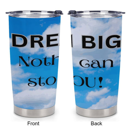 Car Travel Coffee Mug with Lid (All-Over Printing)