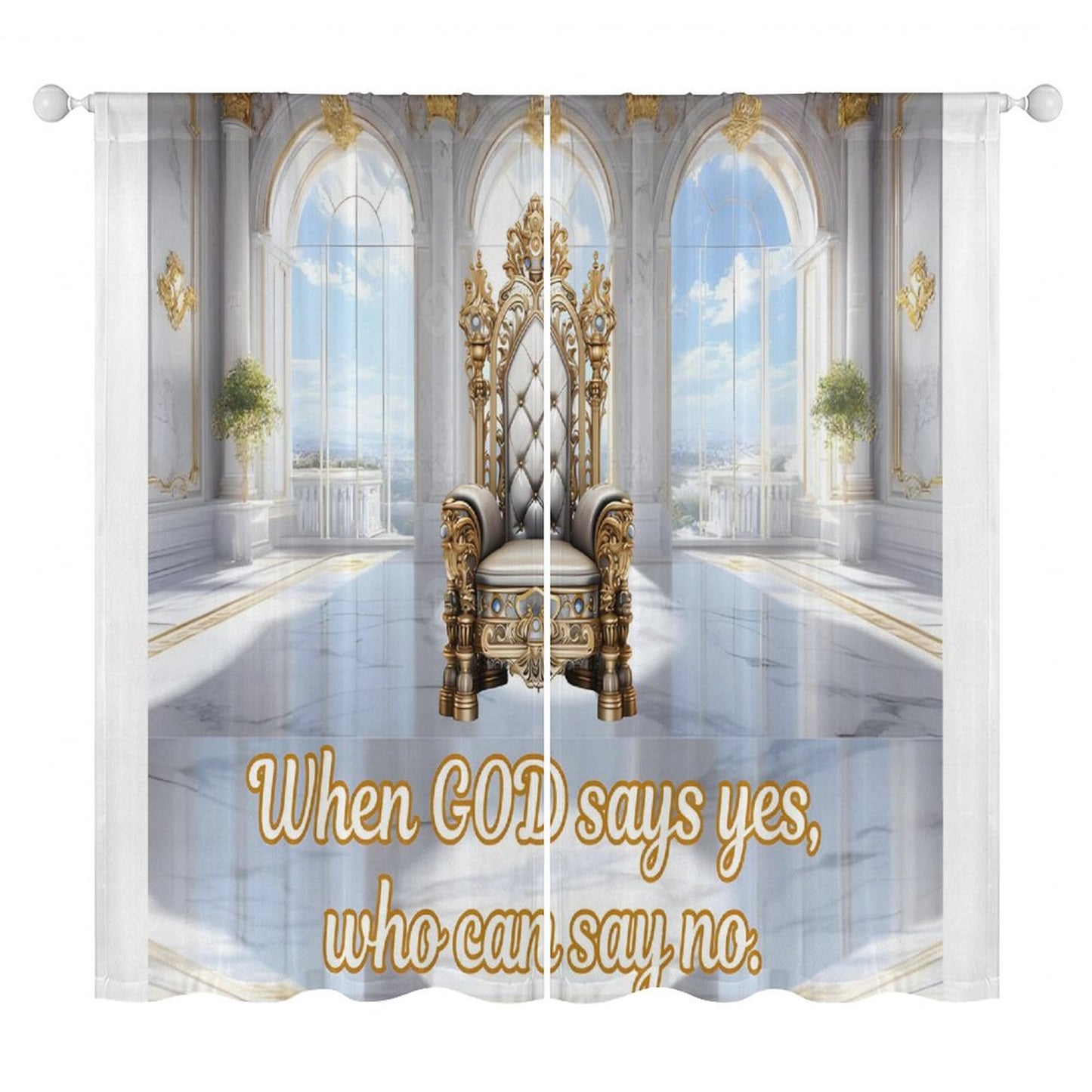 Sheer Curtain(All-Over Printing)