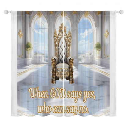 Sheer Curtain(All-Over Printing)