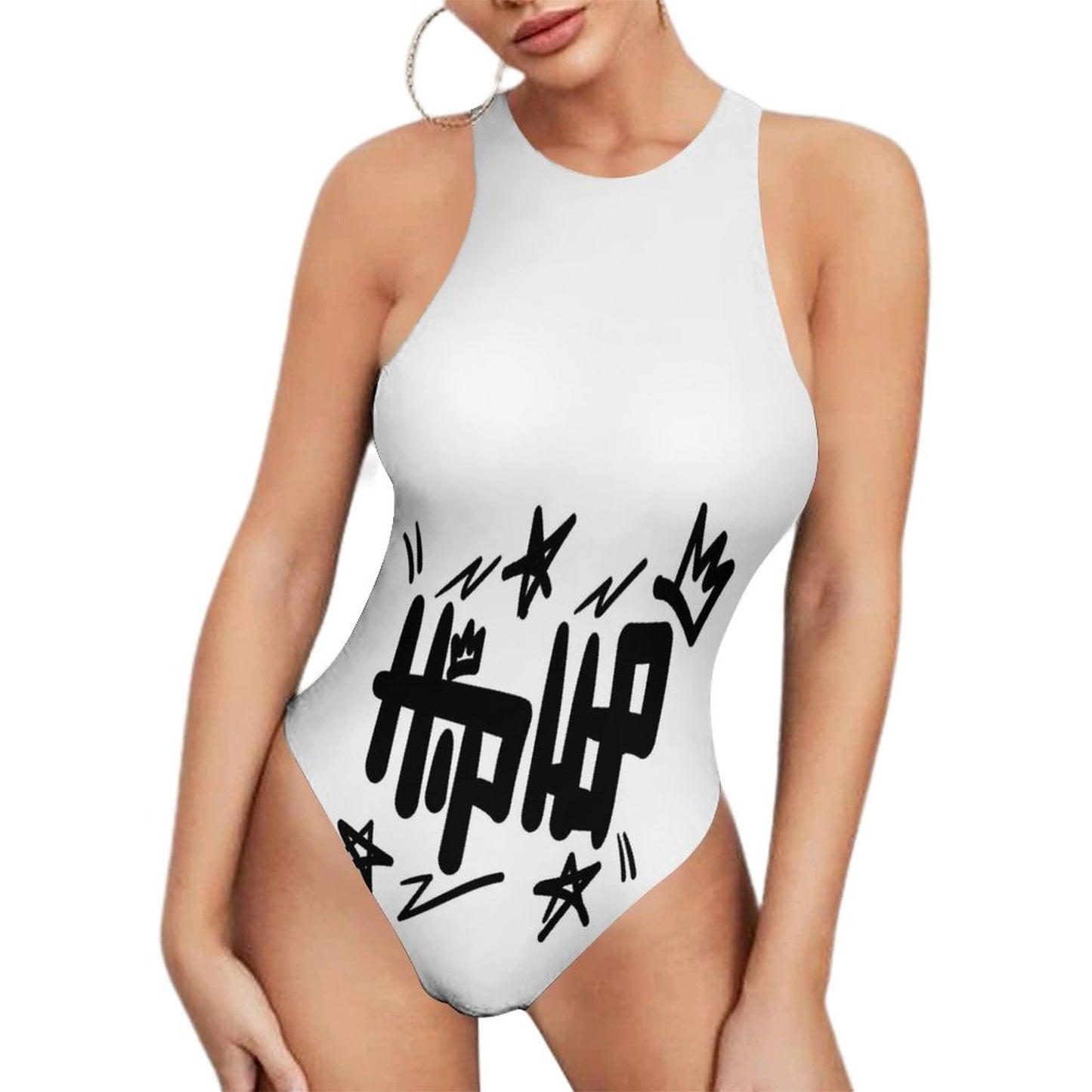 Tank Top Bodysuit NZ057 (All-Over Printing)