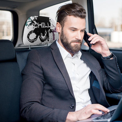 Custom Car Headrest Covers