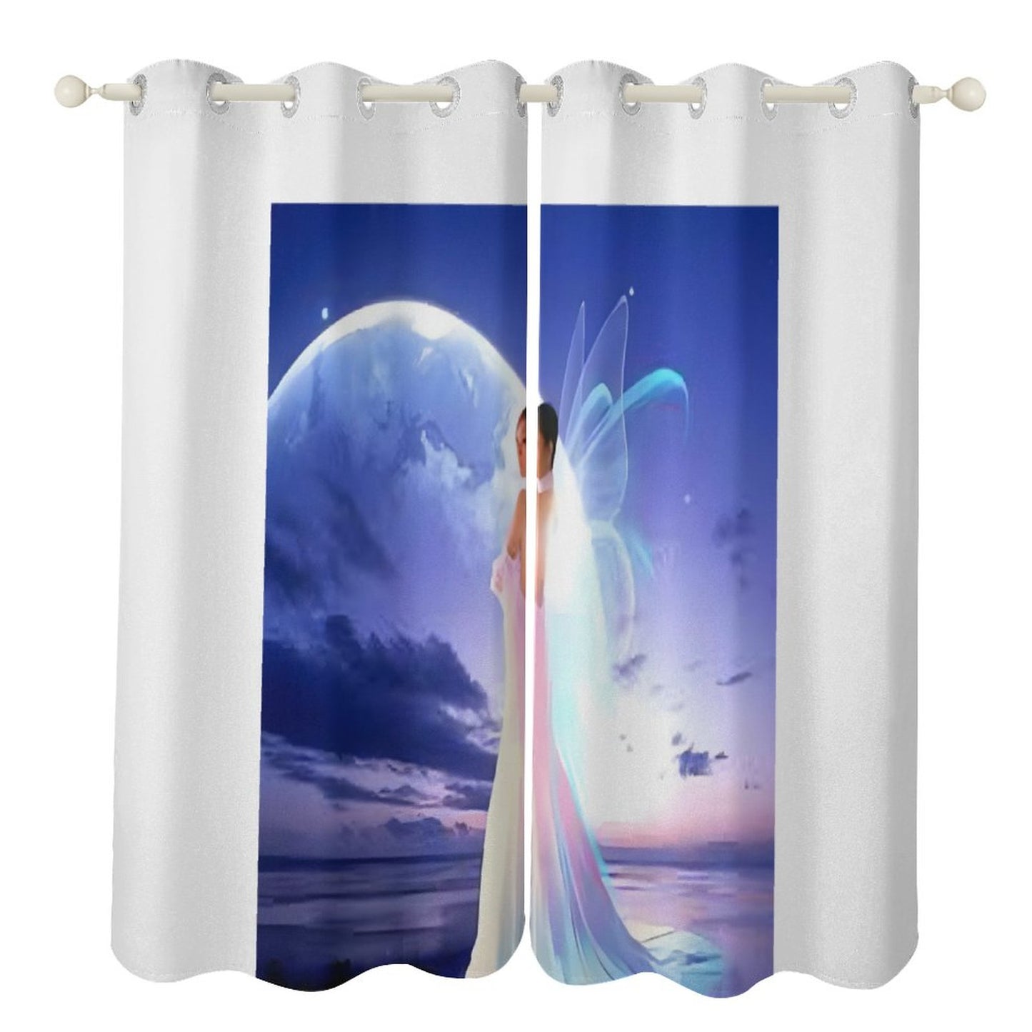 Grommet Curtain-52"x72"/ 132x183cm