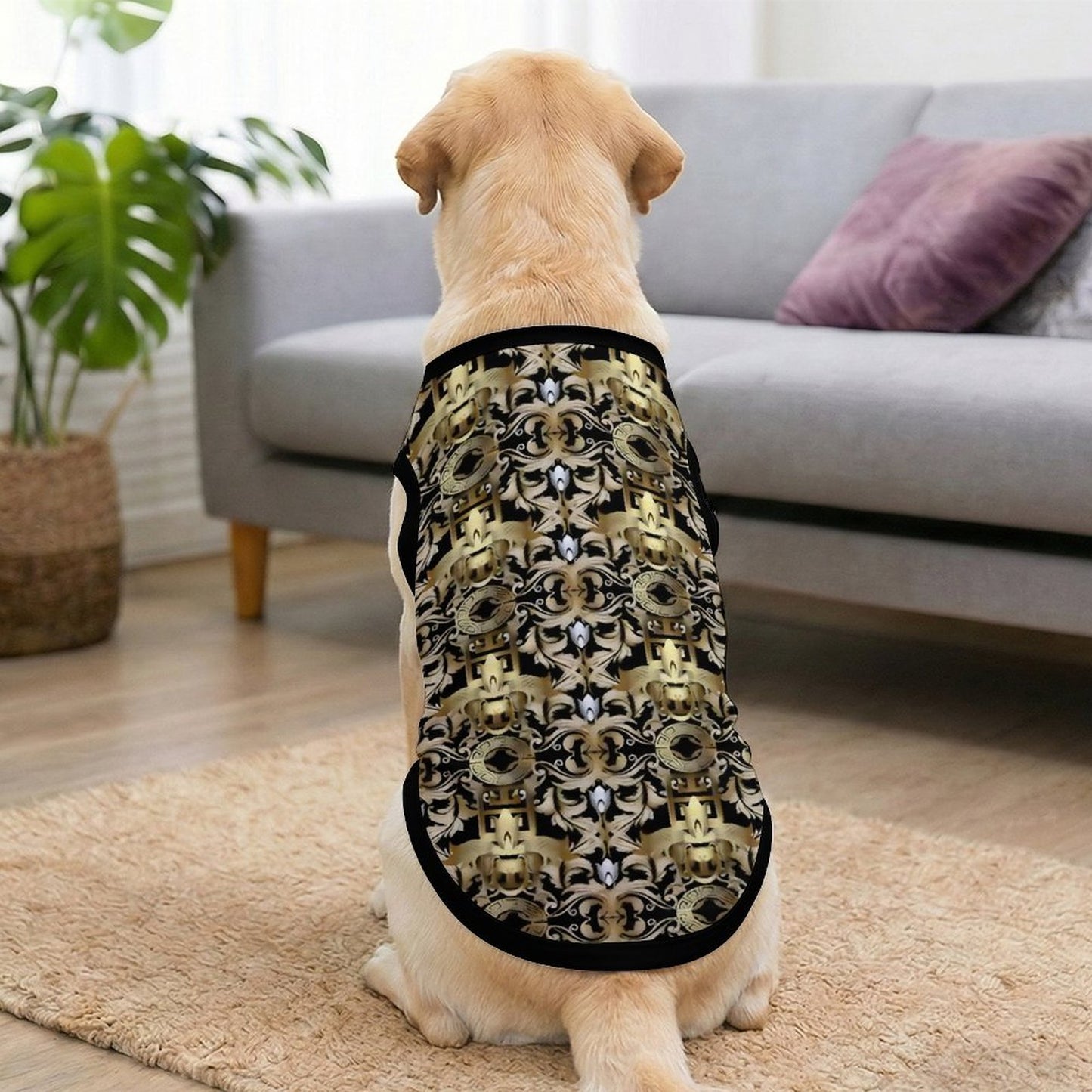 Plus Size Ice Silk Pet Tank Top