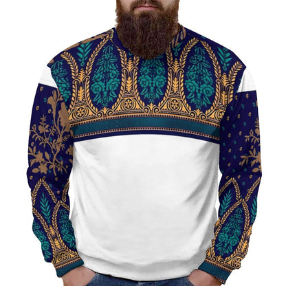 250gsm Round Neck Men's Sweatshirt 4T35 (All-Over Printing)