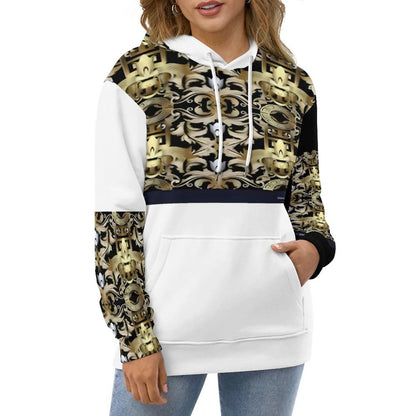 230gsm Lady Hoodie with Double-layer Cap (All-Over Printing)