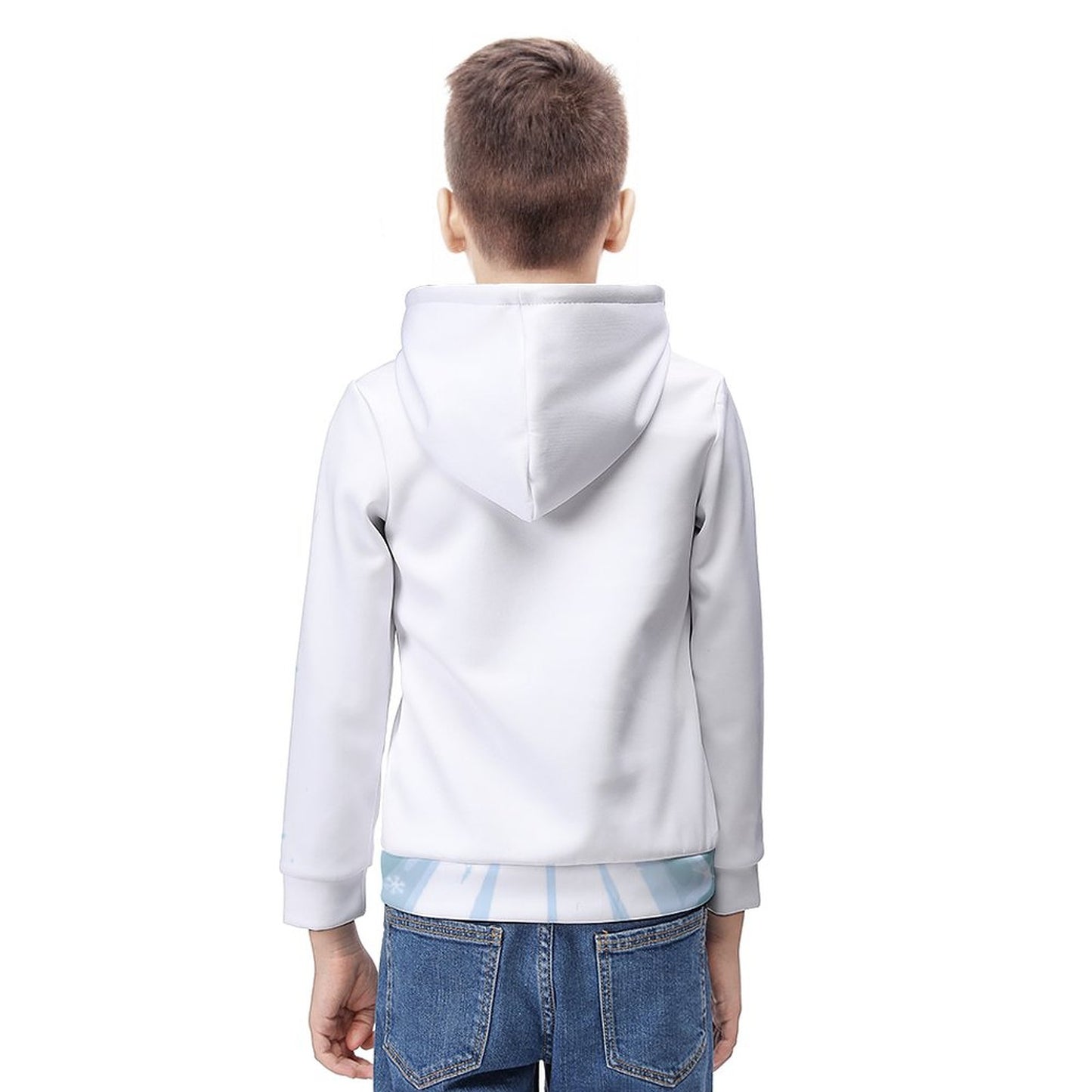 160gsm Children's Lightweight Pullover Hoodie A38H (All-Over Printing)