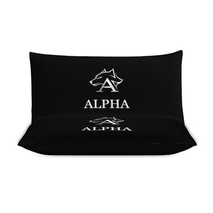 3-Piece Bedding Set-90"x90"/ 229x229cm (Dual-sided Printing)
