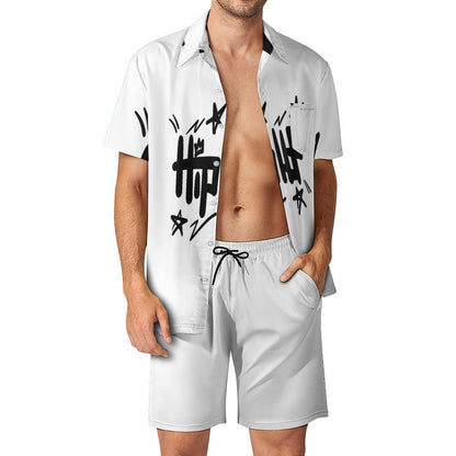 Hawaiian Print Suits for Men (All-Over Printing)