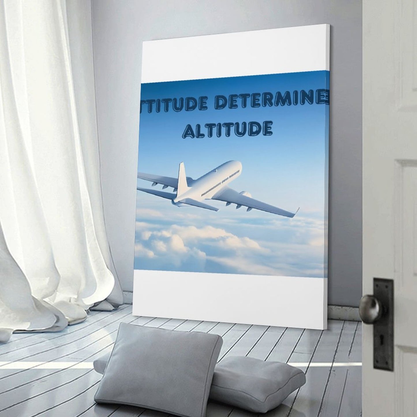 Framed Wooden Poster Hanging (Vertical 2:3)-8x12 inch