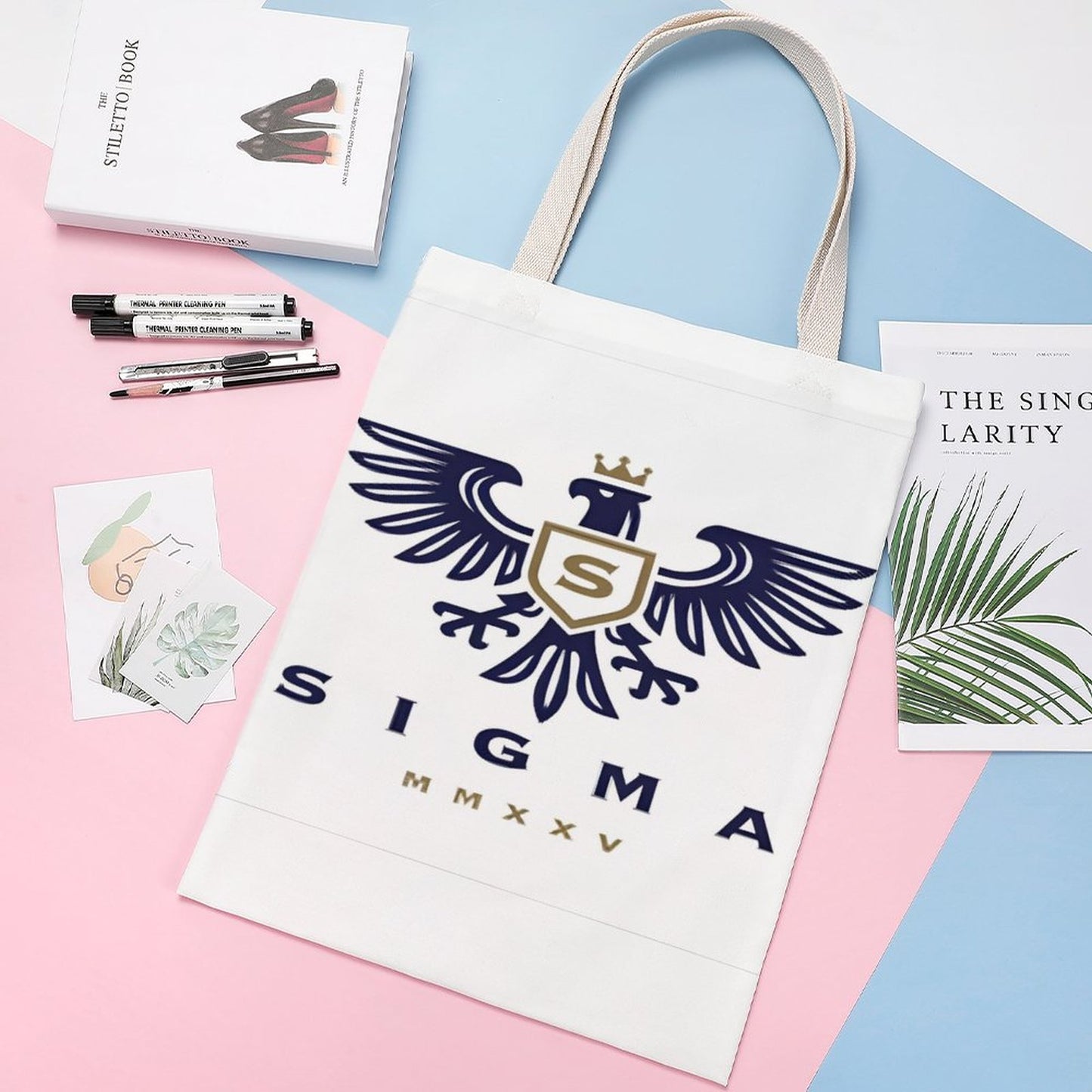 Tote Canvas Bag (Dual-sided Printing)