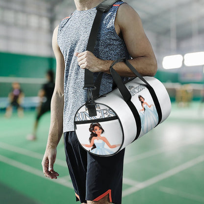 Cylindrical Gym Bag Q006