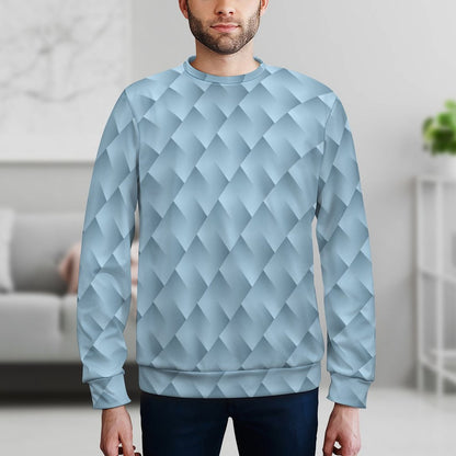 250gsm Round Neck Men's Sweatshirt 4T35 (All-Over Printing)