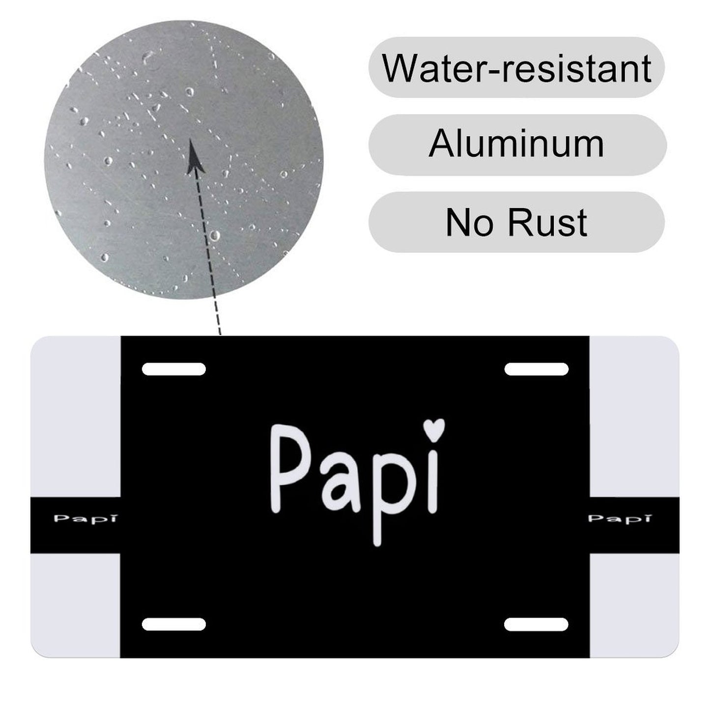 Car License Plate-11.8”x5.9”