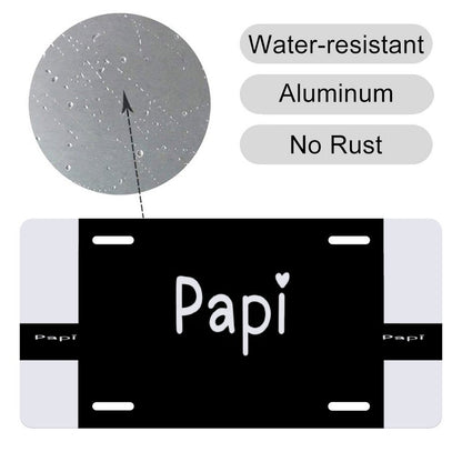 Car License Plate-11.8”x5.9”