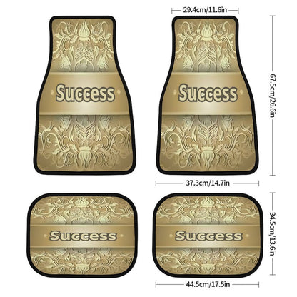 Car Mat Set of 4-SUCCESS