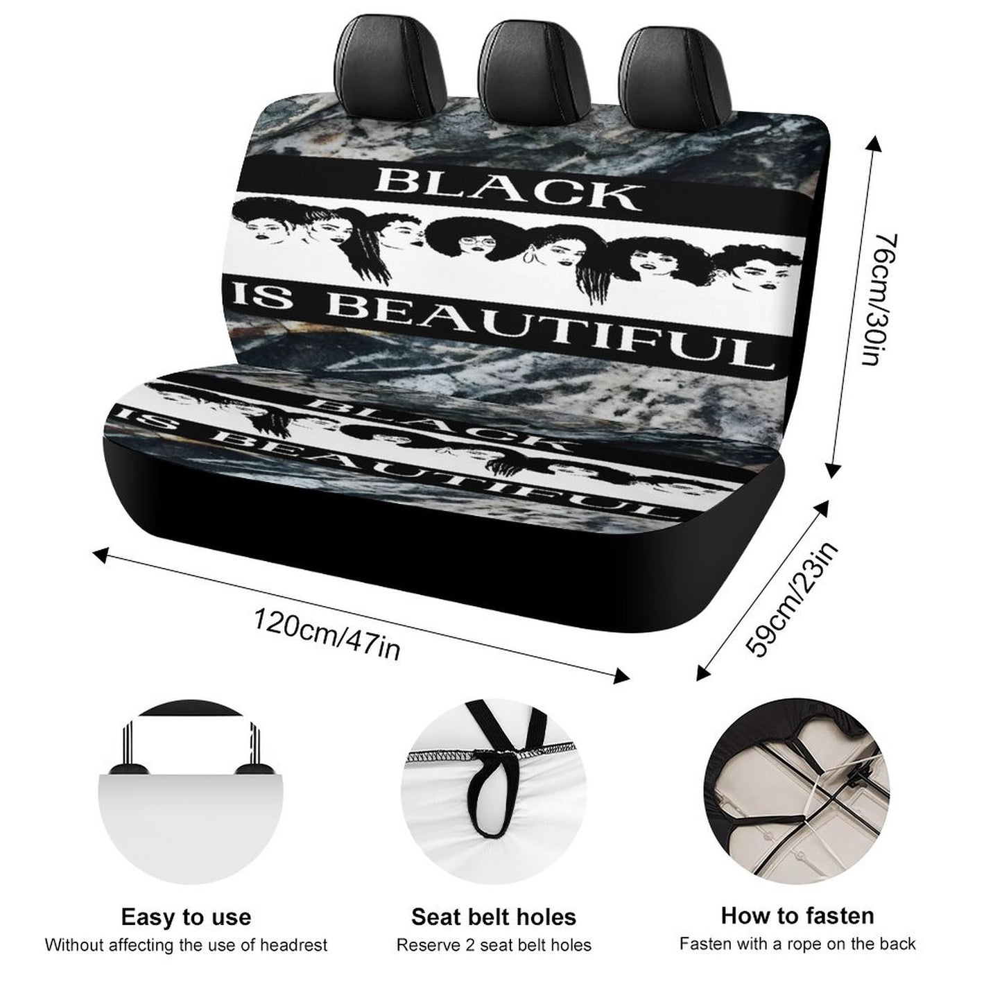 Back Seat Cover for Cars