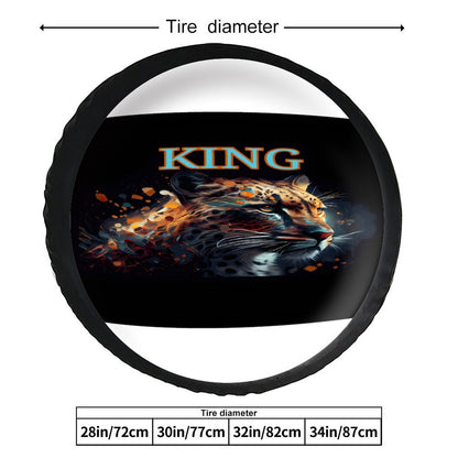 Leather Tire Cover(One-sided Printing)