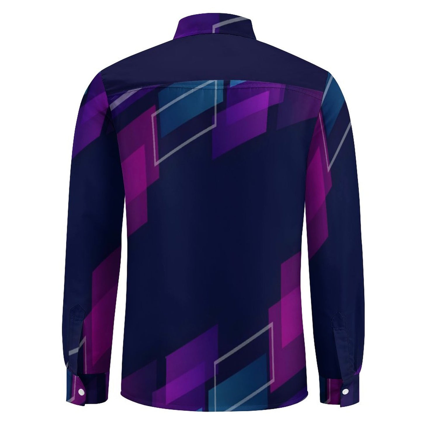 Men's Long Sleeve Shirt with Pocket LS (All-Over Printing)