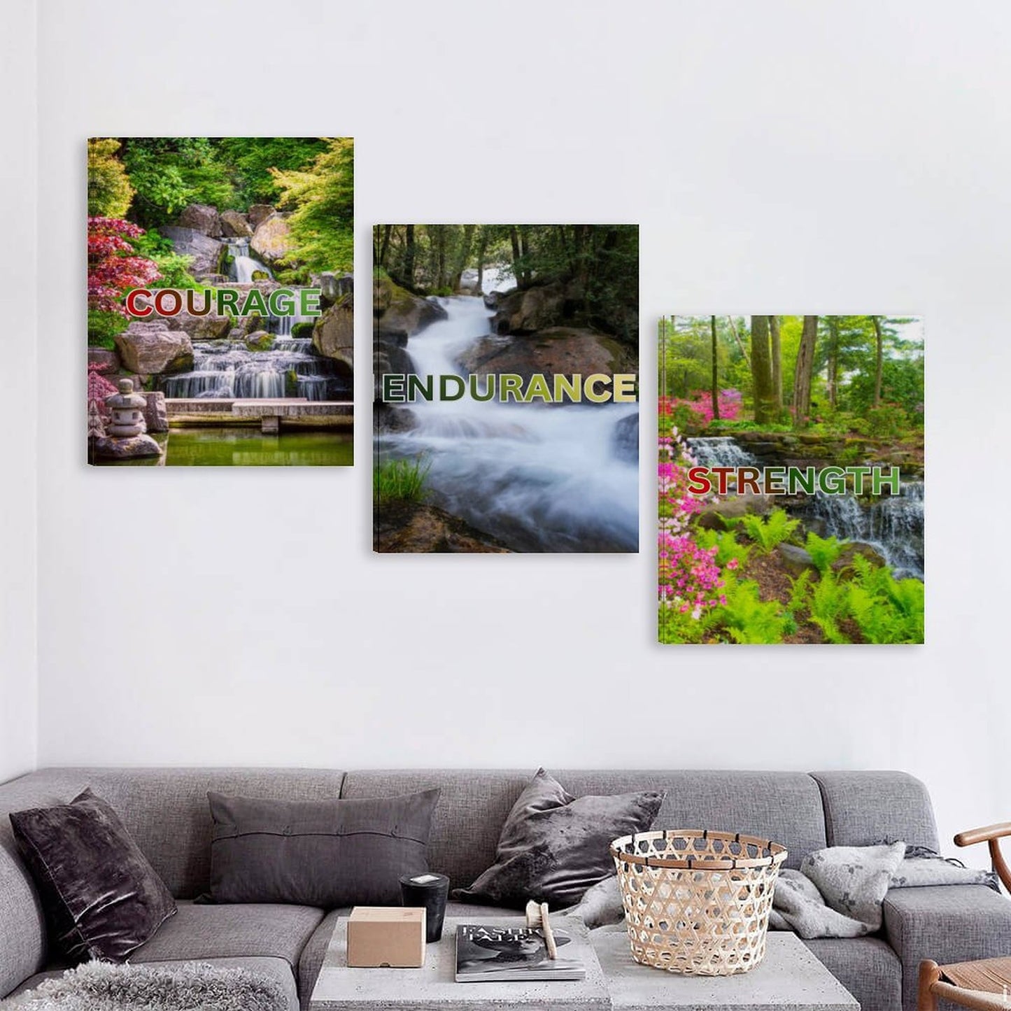 Vertical Multicolor Framed Wall Art-4:5 Aspect Ratio(One-sided Printing)